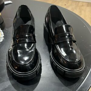 Sincerely, Jules loafers have a couple of scuffs only wore five times to work.